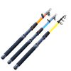 Tilpasset teleskopisk fiberglas fiskestang