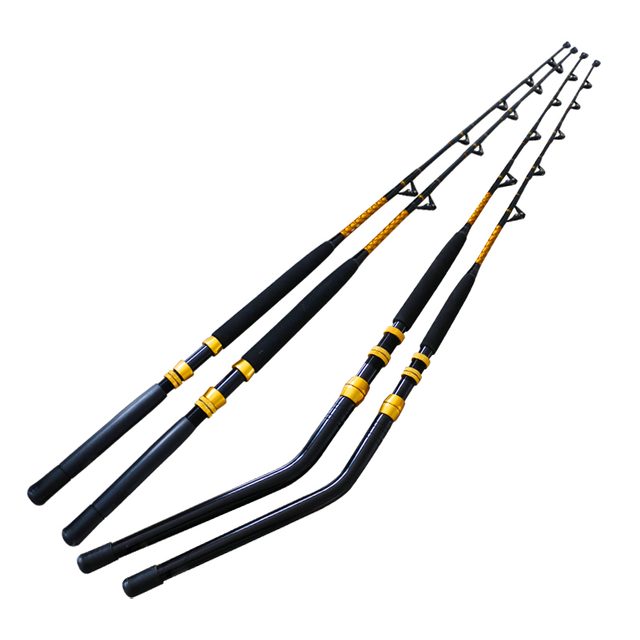 ለባህር ማጥመድ ከባድ ተረኛ ጀልባ ማጥመጃ ዘንግ