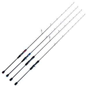 passo lento Jigging Ros da fibra do carbono da &aacute;gua salgada de 1.7m
