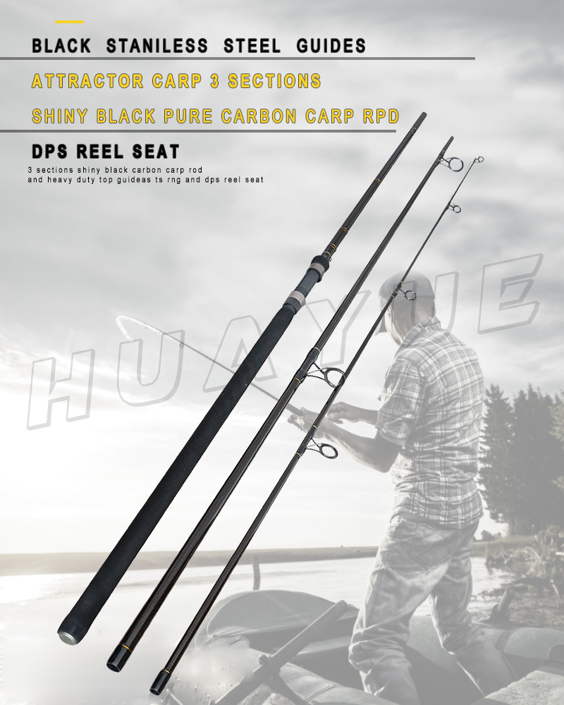 Эхлэгчдэд зориулсан бат бөх 3.6м Carp загас саваа, Хөнгөн жинтэй, хэрэглэхэд хялбар