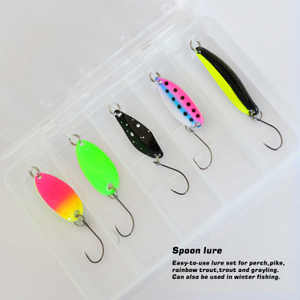 Trota personalizzata/Punpolo/Pike/Zander Tackle Set con cucchiaio