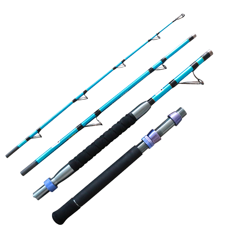 Nagy teherb&iacute;r&aacute;s&uacute;, 4 r&eacute;szes utaz&oacute;cs&oacute;nakos horg&aacute;szbot, hordozhat&oacute; &eacute;s szem&eacute;lyre szabhat&oacute;