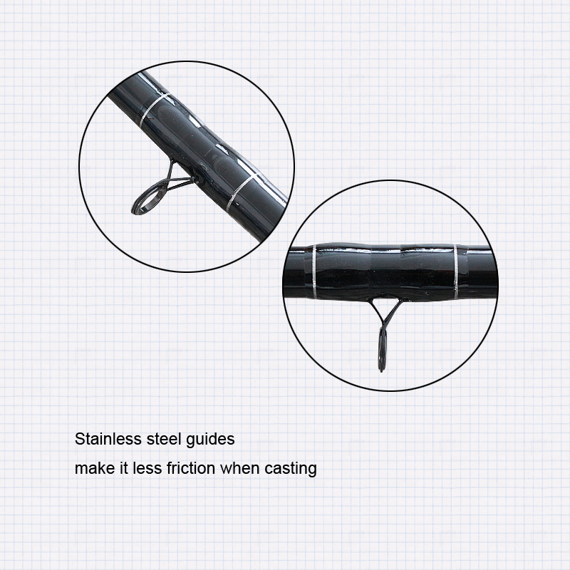 10'/11'/12'/13' Carbon Feeder Rod សម្រាប់បឹង