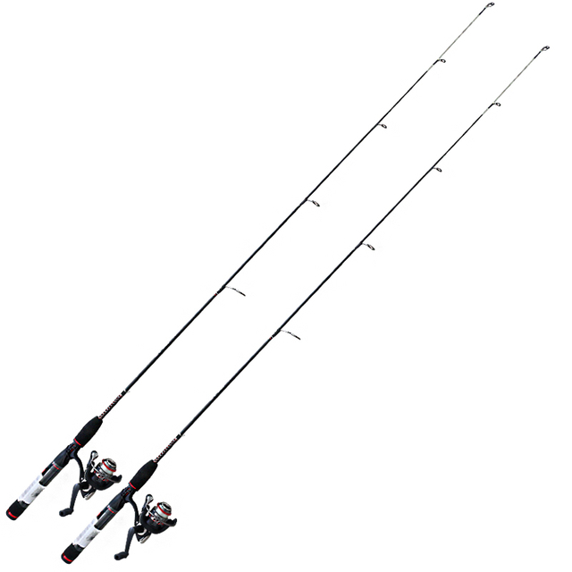 Dostosowane kompozytowe węgiel/epoksydka 4'8 '' 2pcs Panfish Rod Combo
