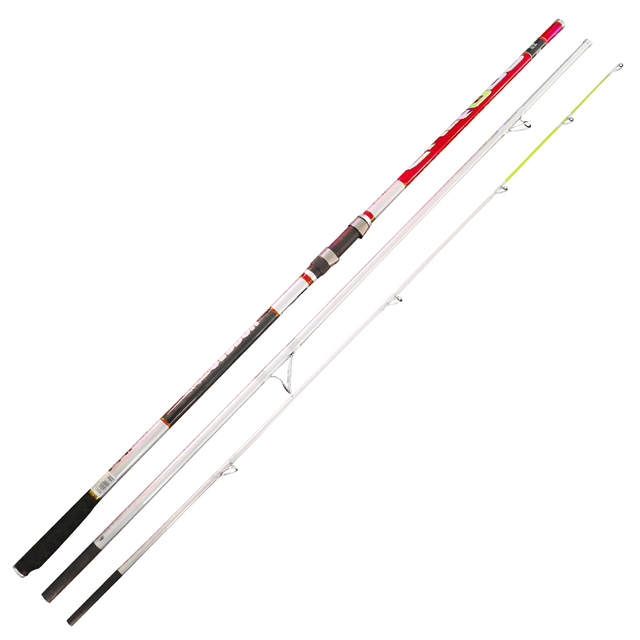IM6 4.2m/4.5m Carbon Fiber Surf Fishing Rod, 3-Section, ປັບປຸງຄວາມຍືດຫຍຸ່ນ