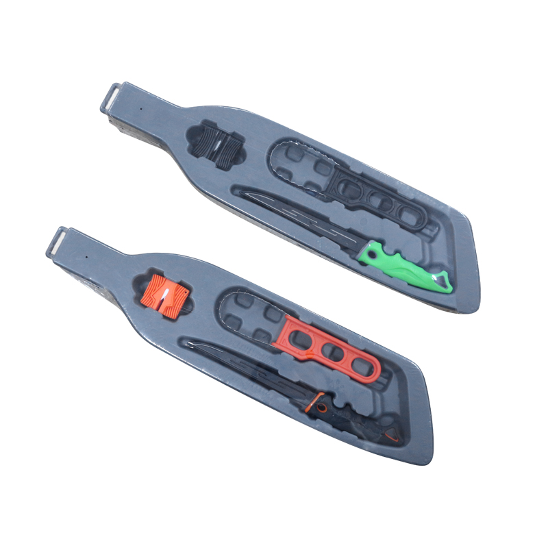 물고기 스케일러/칼/샤프너 다기능 낚시 액세서리 세트 